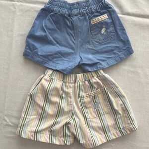 TBBC set of 2 Sheffield Shorts size 12-18 month